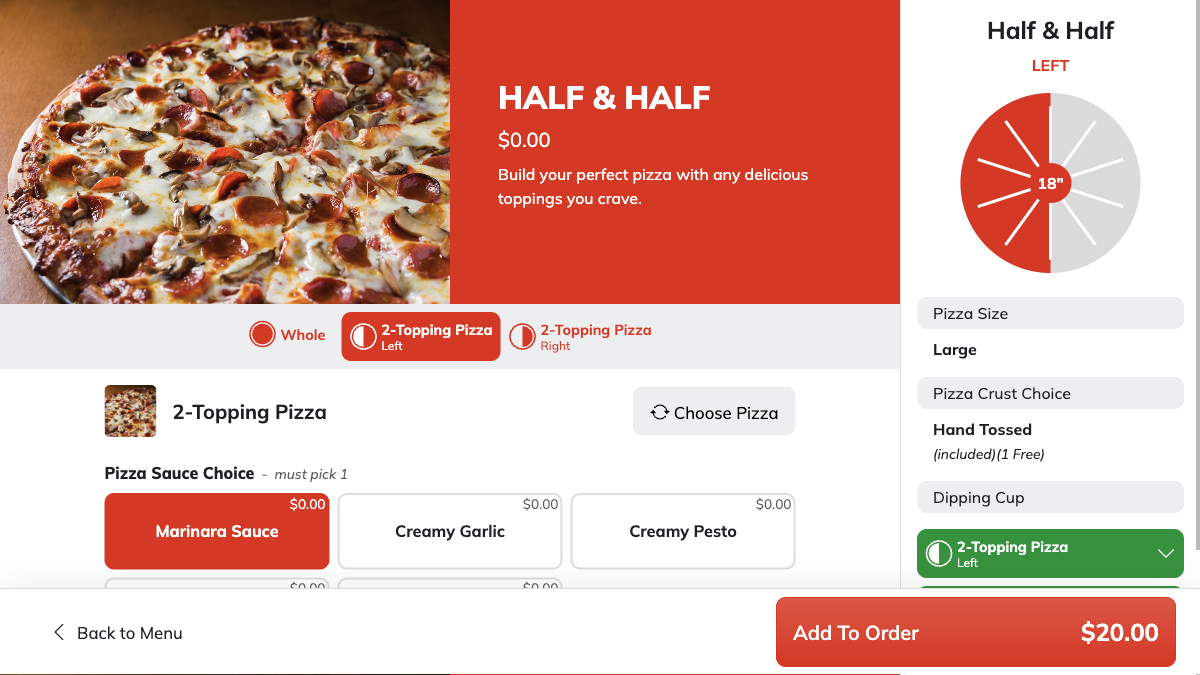 Rezku Self-Self Kiosk Example Screenshot 1